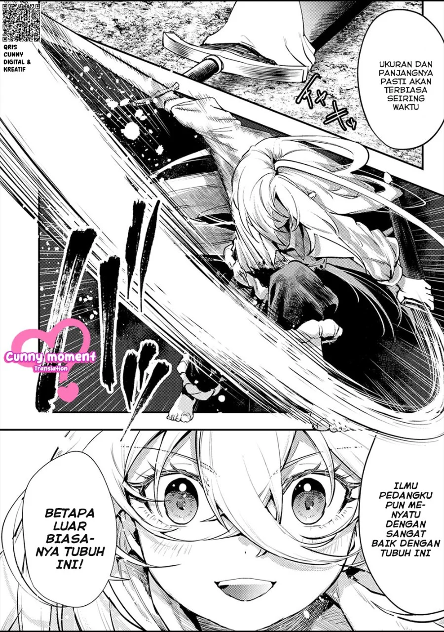 Shura Youjo no Eiyuutan ~Hanpa-sha to Iwa Reta Youhei, Youjo ni Tensei Shite Nariagaru~ Chapter 1 Gambar 35