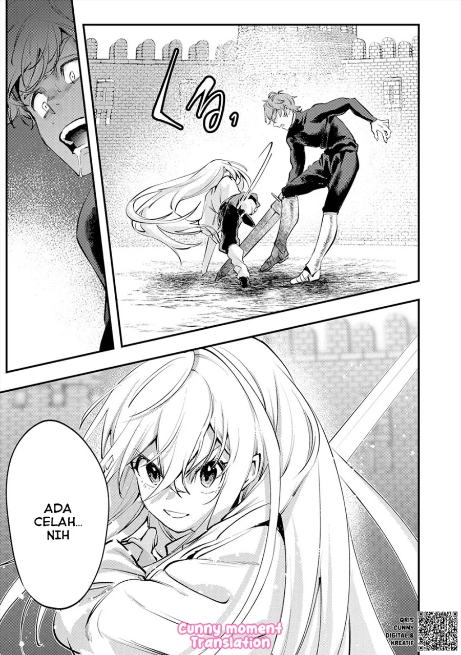 Shura Youjo no Eiyuutan ~Hanpa-sha to Iwa Reta Youhei, Youjo ni Tensei Shite Nariagaru~ Chapter 2 Gambar 25