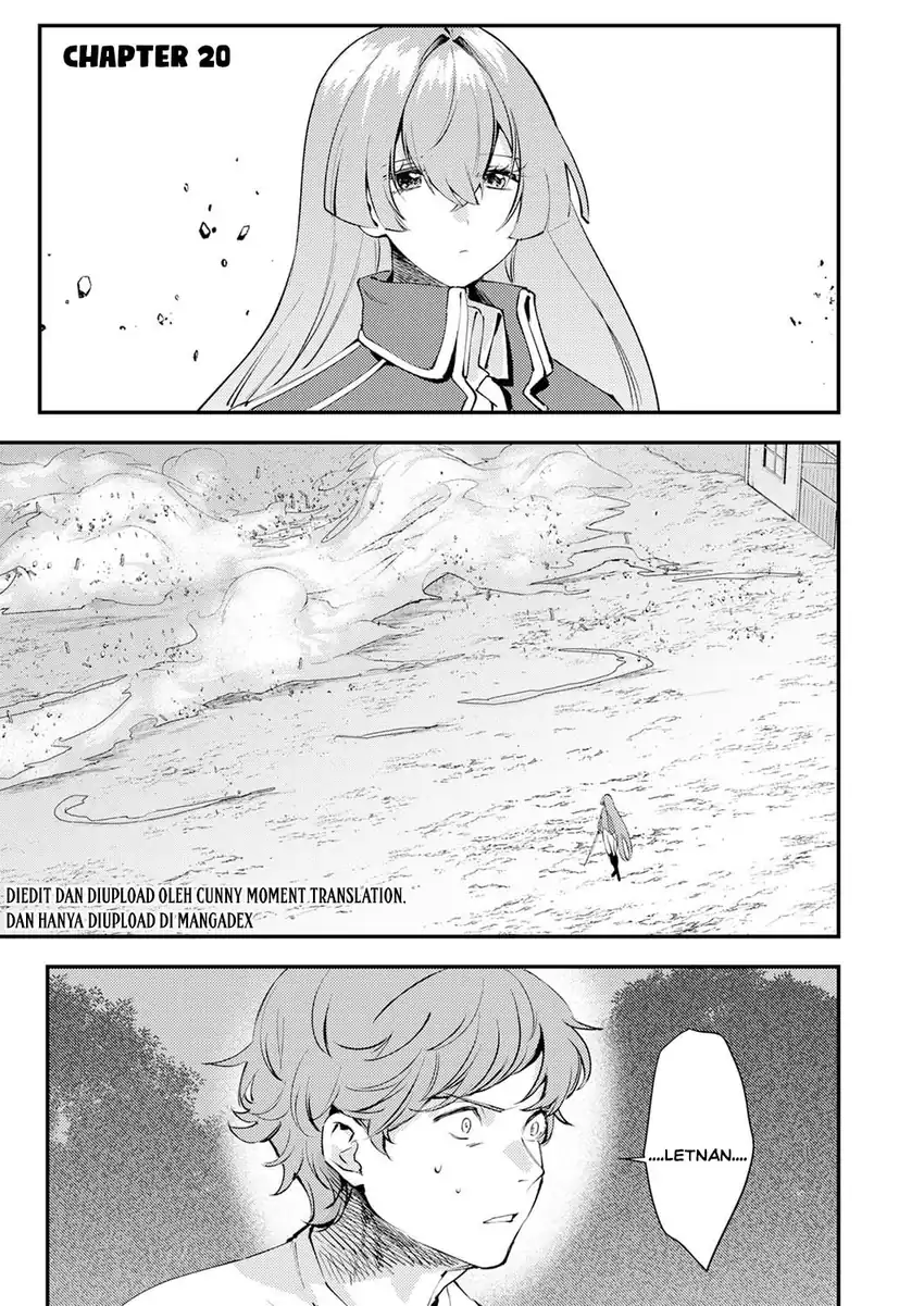 Komik Shura Youjo no Eiyuutan ~Hanpa-sha to Iwa Reta Youhei, Youjo ni Tensei Shite Nariagaru~ Chapter 20 gambar 1