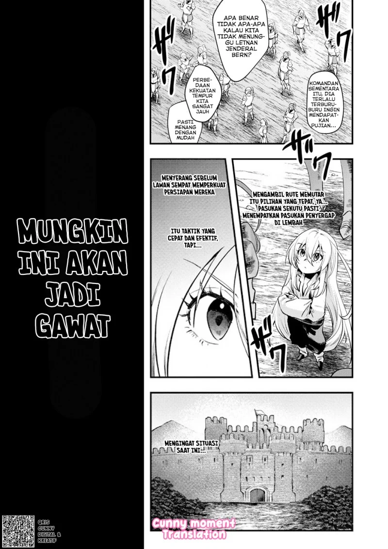 Shura Youjo no Eiyuutan ~Hanpa-sha to Iwa Reta Youhei, Youjo ni Tensei Shite Nariagaru~ Chapter 3 Gambar 23
