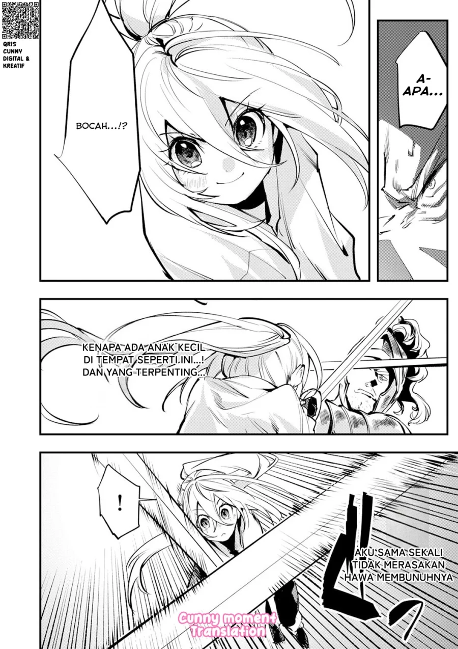 Shura Youjo no Eiyuutan ~Hanpa-sha to Iwa Reta Youhei, Youjo ni Tensei Shite Nariagaru~ Chapter 4 Gambar 22