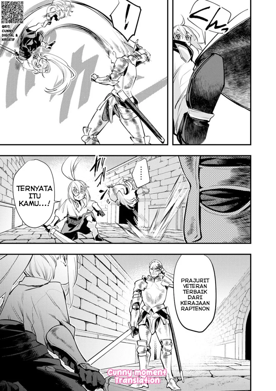 Shura Youjo no Eiyuutan ~Hanpa-sha to Iwa Reta Youhei, Youjo ni Tensei Shite Nariagaru~ Chapter 4 Gambar 23