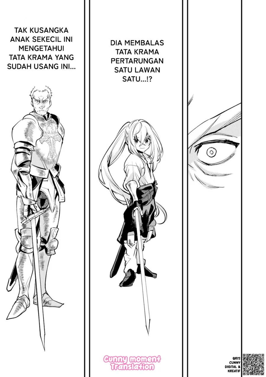 Shura Youjo no Eiyuutan ~Hanpa-sha to Iwa Reta Youhei, Youjo ni Tensei Shite Nariagaru~ Chapter 4 Gambar 29