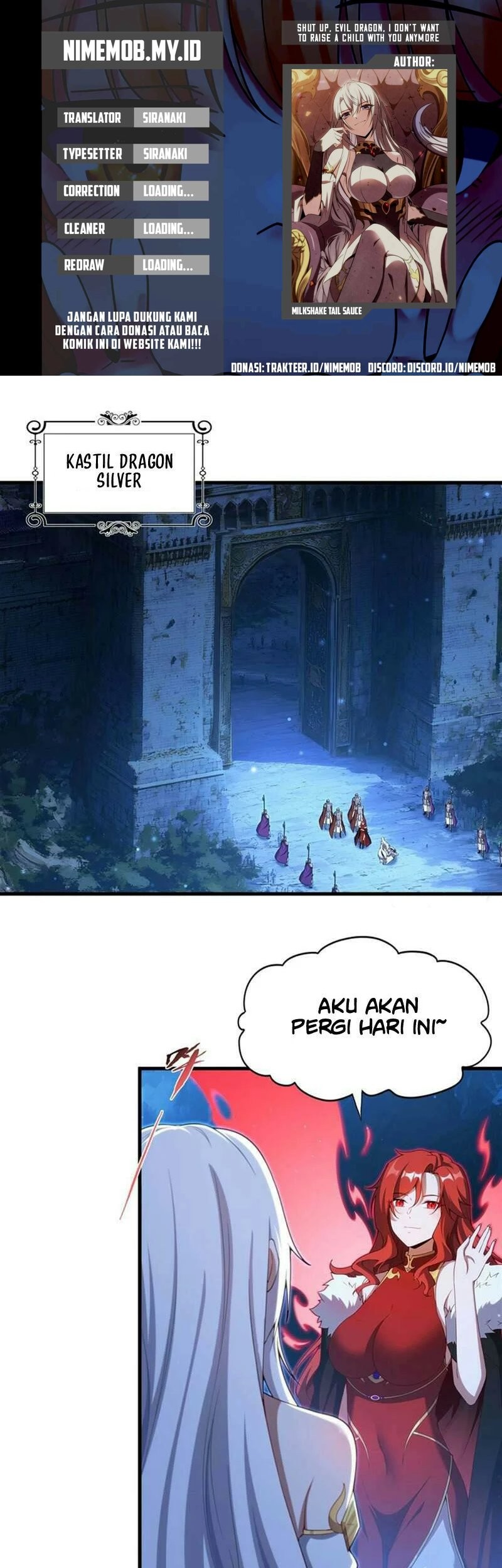 Baca Komik Shut Up, Evil Dragon, I Don’t Want to Raise a Child With You Anymore Chapter 10 Gambar 1