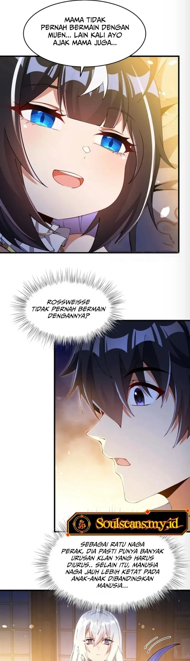 Shut Up, Evil Dragon, I Don’t Want to Raise a Child With You Anymore Chapter 110.1 Gambar 19