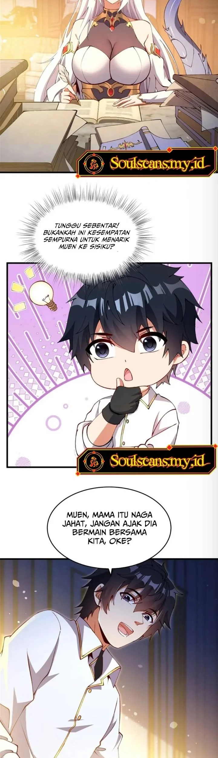 Shut Up, Evil Dragon, I Don’t Want to Raise a Child With You Anymore Chapter 110.1 Gambar 20