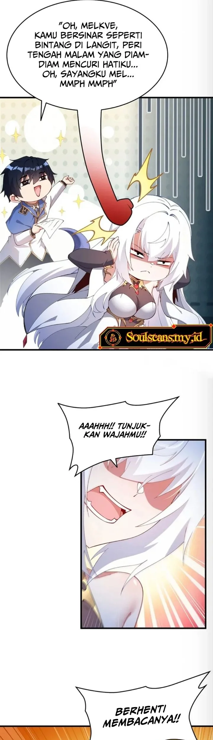 Shut Up, Evil Dragon, I Don’t Want to Raise a Child With You Anymore Chapter 110.2 Gambar 19