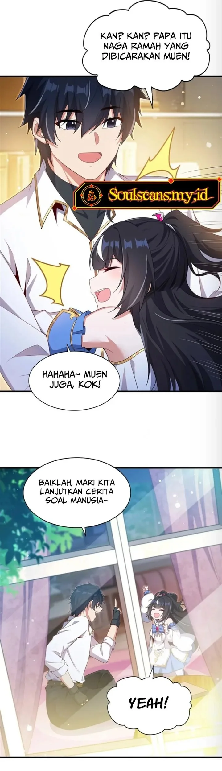 Shut Up, Evil Dragon, I Don’t Want to Raise a Child With You Anymore Chapter 110.3 Gambar 23