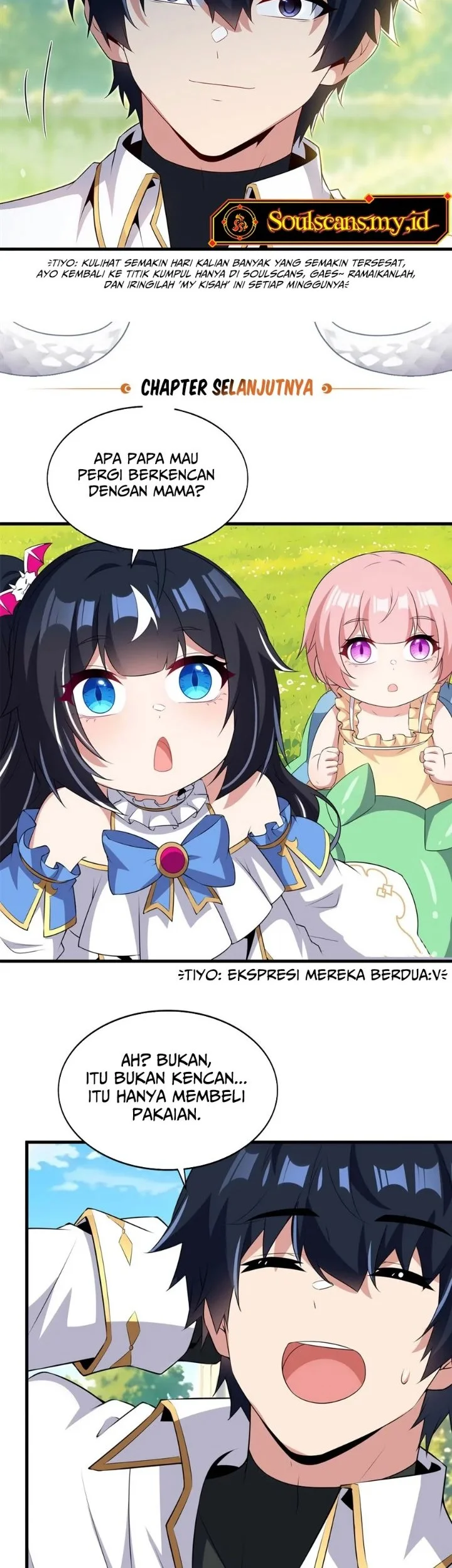 Shut Up, Evil Dragon, I Don’t Want to Raise a Child With You Anymore Chapter 111 Gambar 28