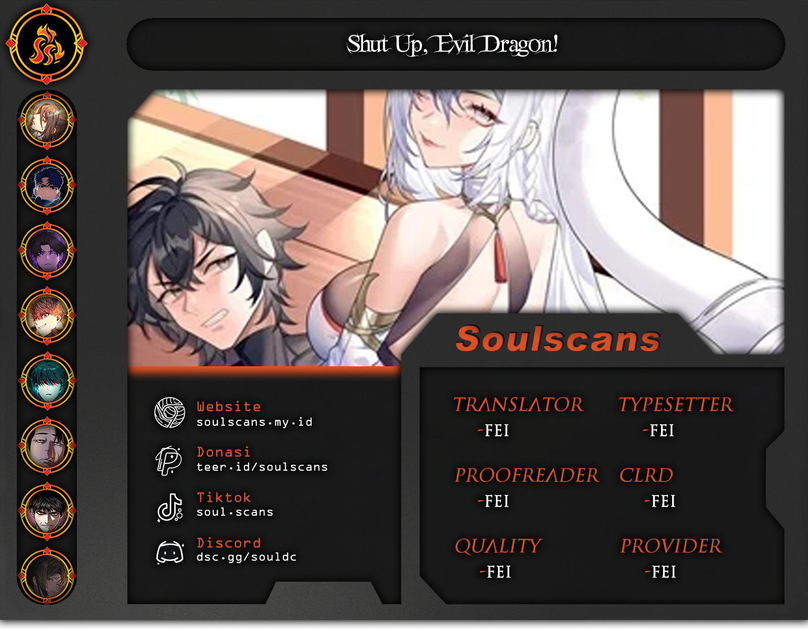 Baca Komik Shut Up, Evil Dragon, I Don’t Want to Raise a Child With You Anymore Chapter 46 Gambar 1