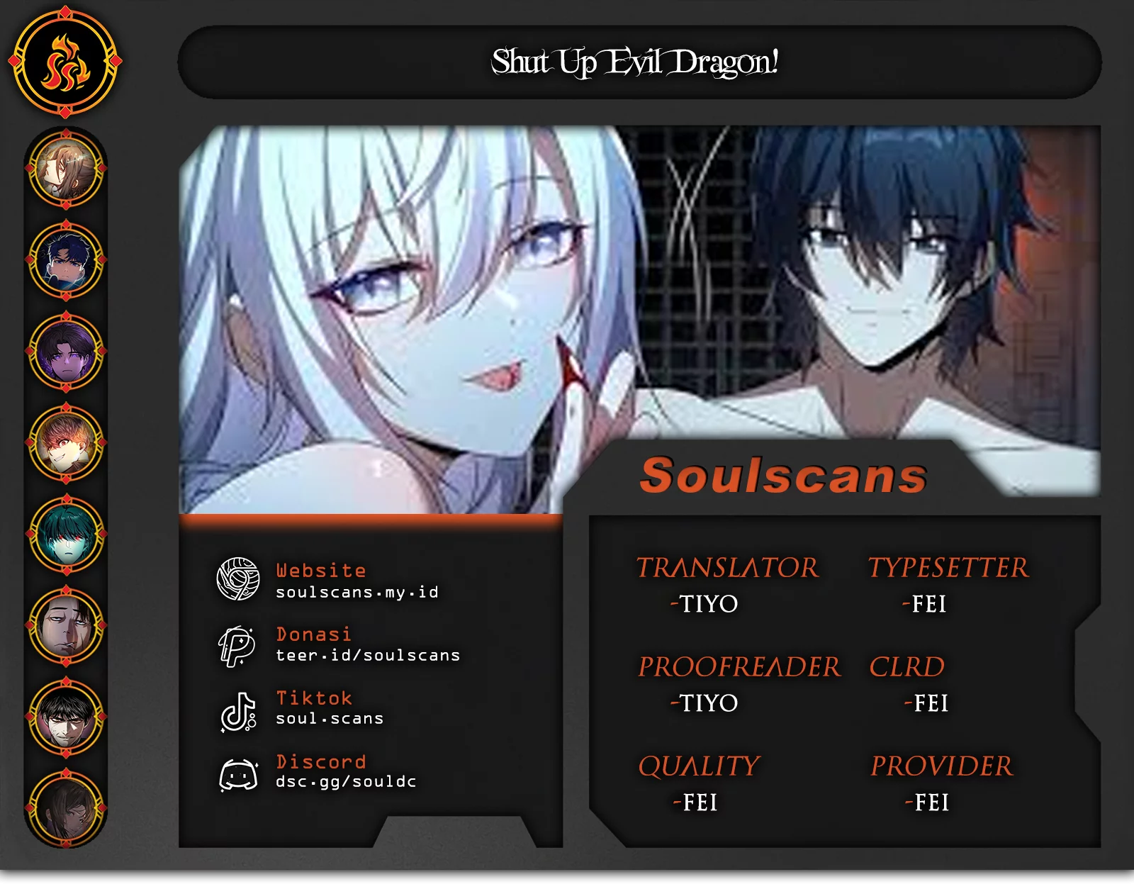 Komik Shut Up, Evil Dragon, I Don’t Want to Raise a Child With You Anymore Chapter 61 gambar nomor 1