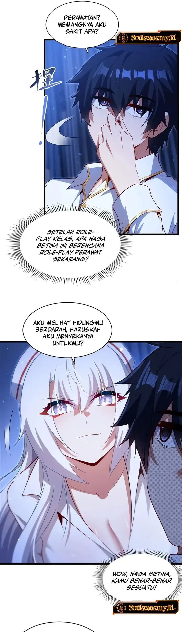 shut up evil dragon i dont want to raise a child with you anymore chapter 74 - Page 23