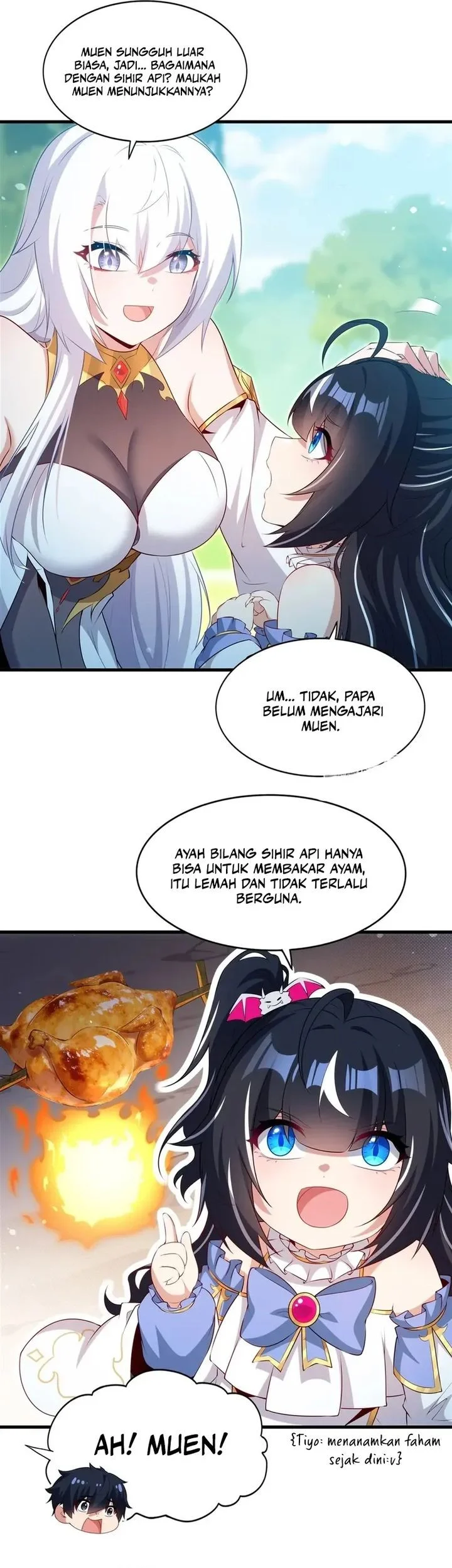 shut up evil dragon i dont want to raise a child with you anymore chapter 74 - Page 3