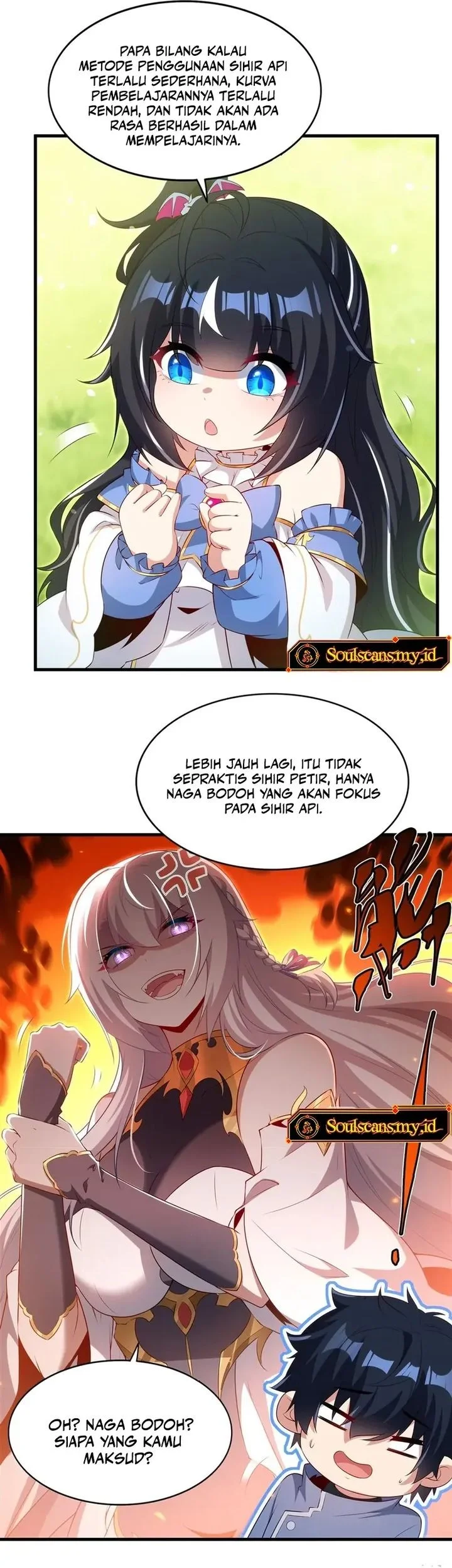 shut up evil dragon i dont want to raise a child with you anymore chapter 74 - Page 7