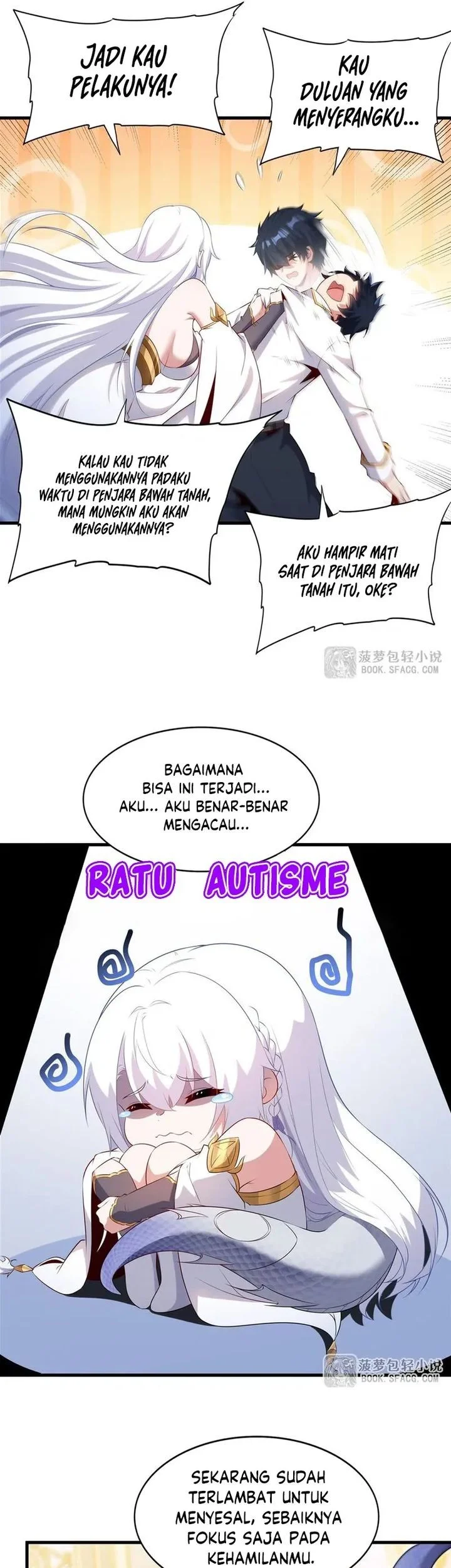 shut up evil dragon i dont want to raise a child with you anymore chapter 75 - Page 23