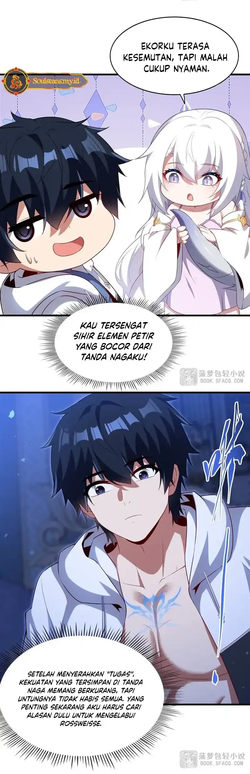 Shut Up, Evil Dragon, I Don’t Want to Raise a Child With You Anymore Chapter 78 Gambar 23