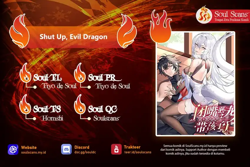Komik Shut Up, Evil Dragon, I Don’t Want to Raise a Child With You Anymore Chapter 80 gambar 1