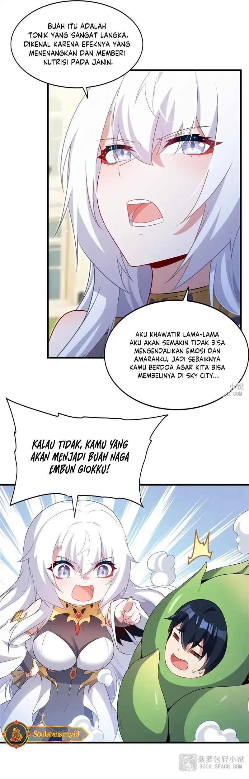 Shut Up, Evil Dragon, I Don’t Want to Raise a Child With You Anymore Chapter 81 Gambar 20