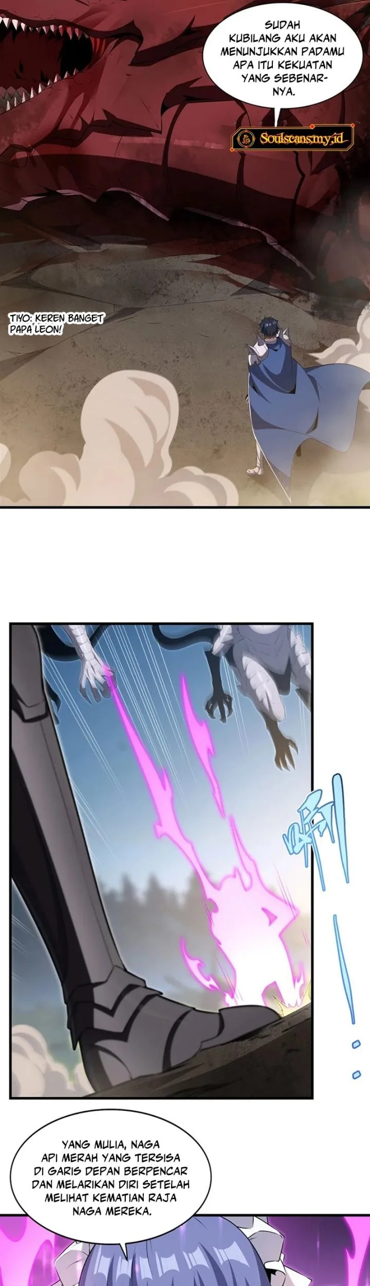 Shut Up, Evil Dragon, I Don’t Want to Raise a Child With You Anymore Chapter 90 Gambar 20