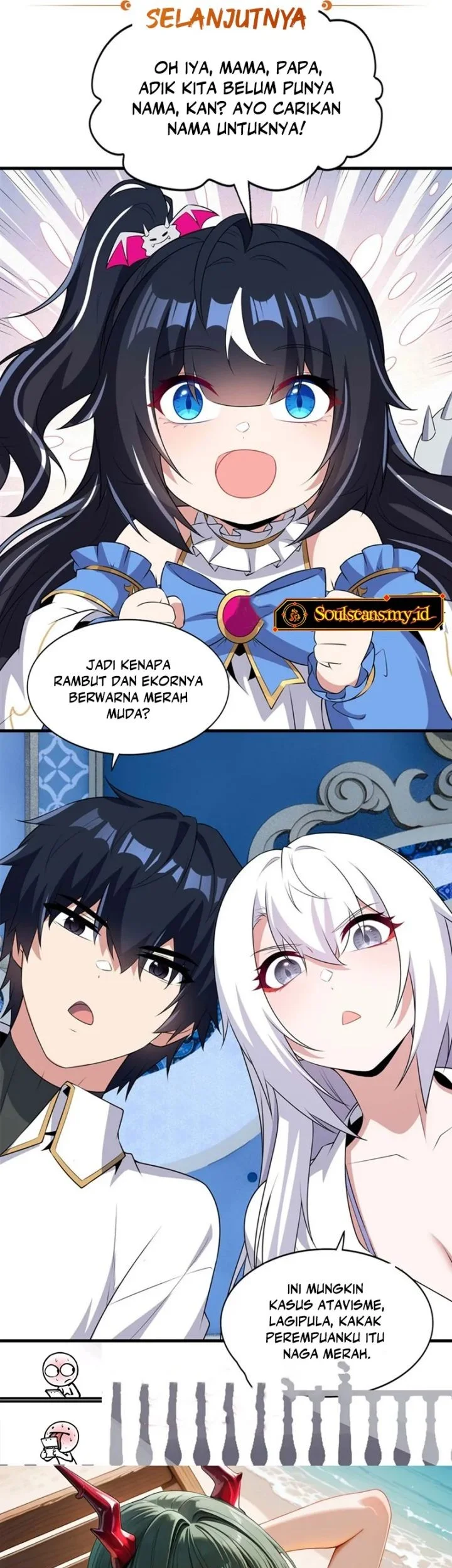 Shut Up, Evil Dragon, I Don’t Want to Raise a Child With You Anymore Chapter 90 Gambar 34