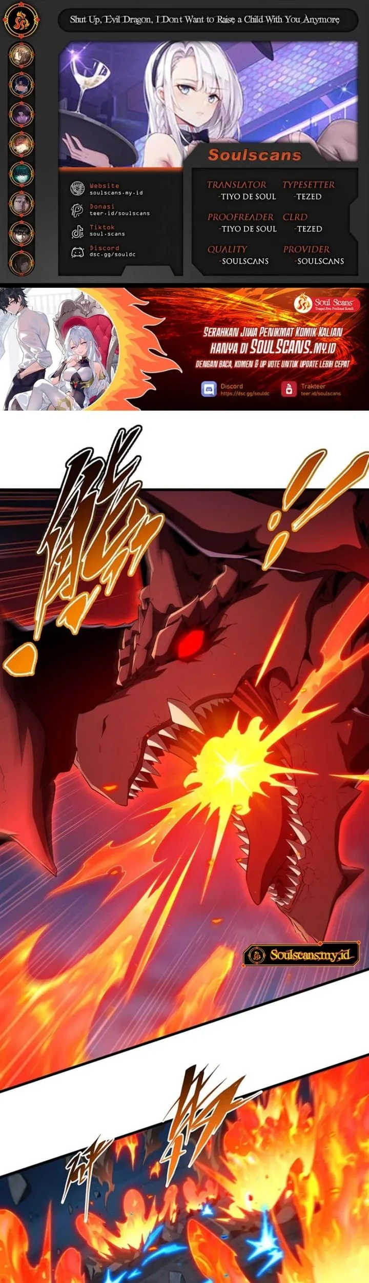 Komik Shut Up, Evil Dragon, I Don’t Want to Raise a Child With You Anymore Chapter 90 gambar 1