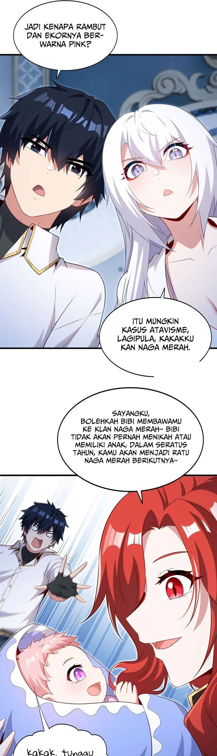 Shut Up, Evil Dragon, I Don’t Want to Raise a Child With You Anymore Chapter 91 Gambar 31