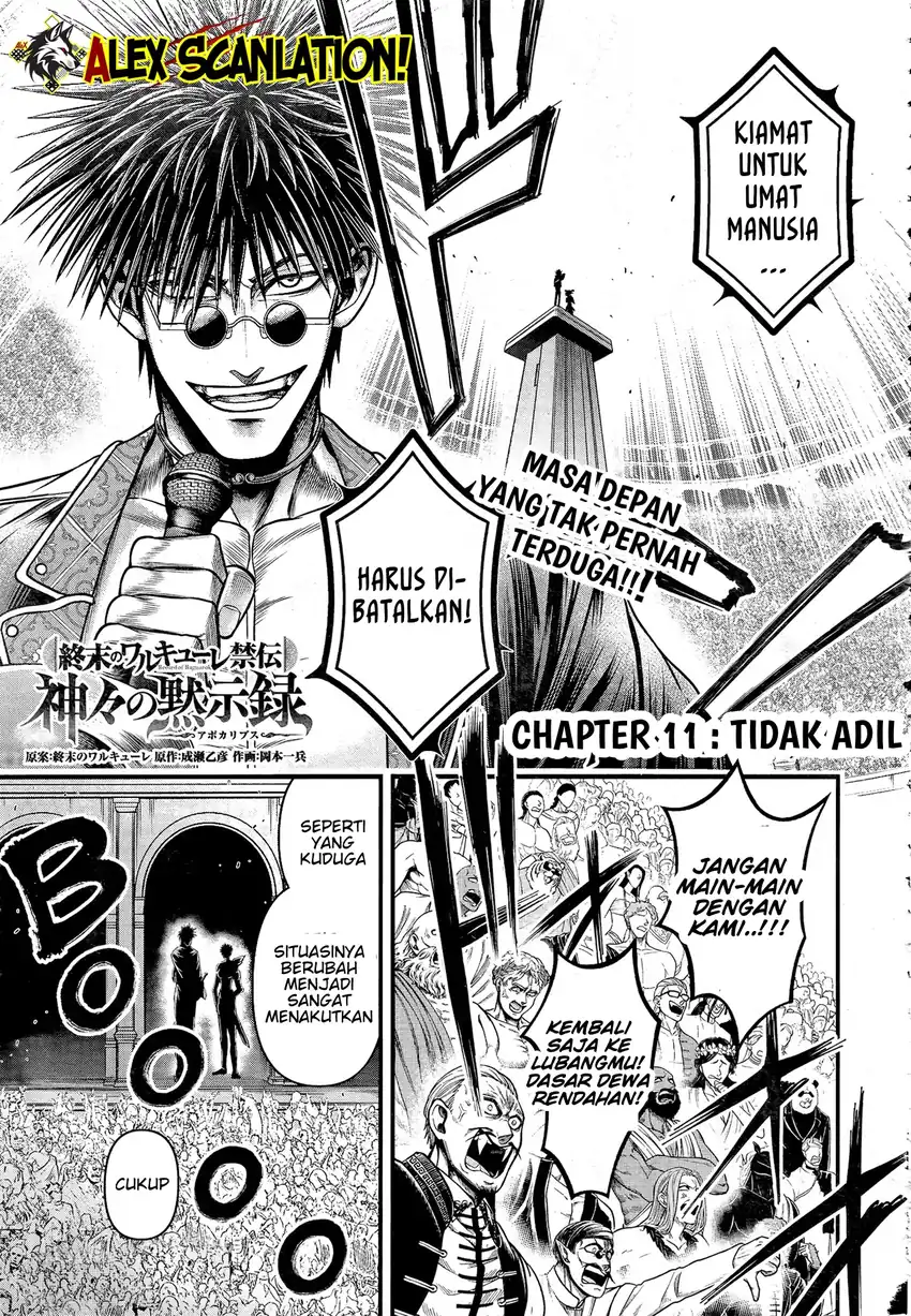 Shuumatsu no Valkyrie Kinden – Kamigami no Apocalypse Chapter 11 Gambar 3