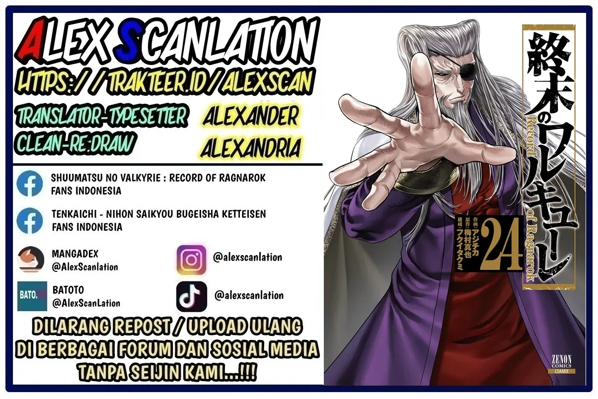 Baca Manga Shuumatsu no Valkyrie Chapter 101 Gambar 2
