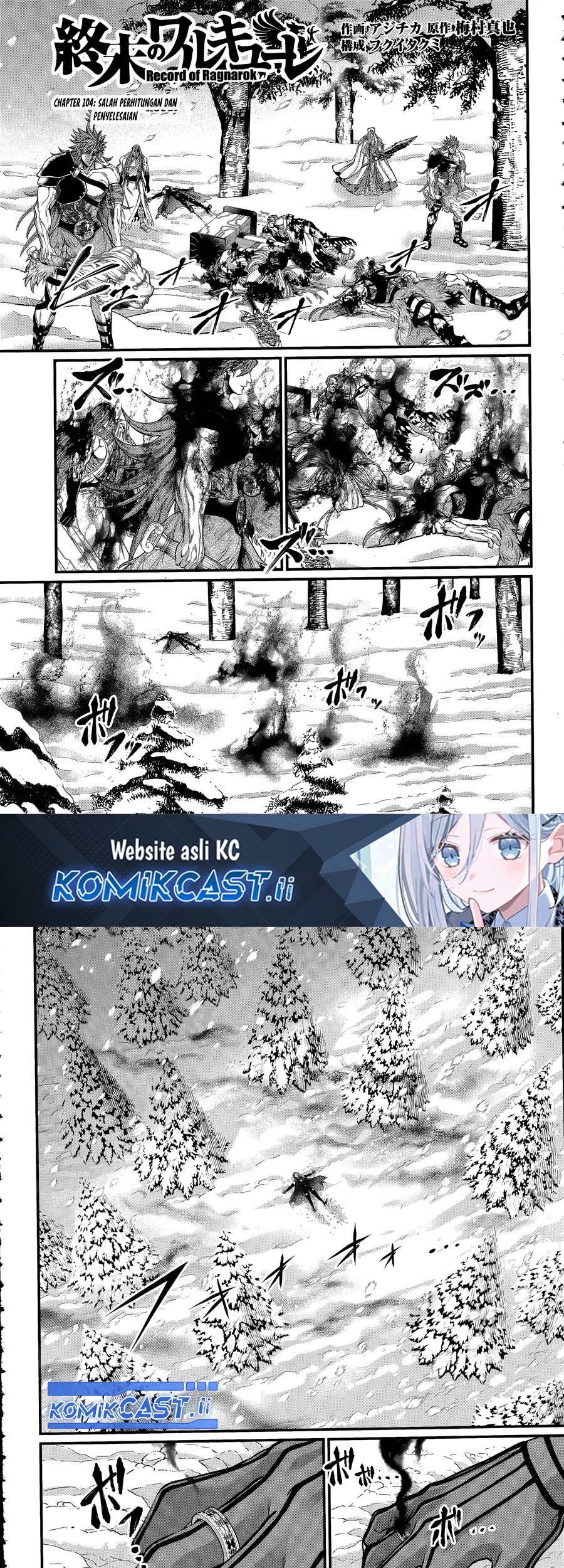Baca Komik Shuumatsu no Valkyrie Chapter 104 Gambar 1