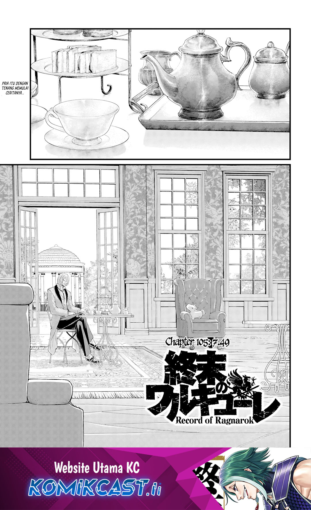 Baca Komik Shuumatsu no Valkyrie Chapter 105 Gambar 1