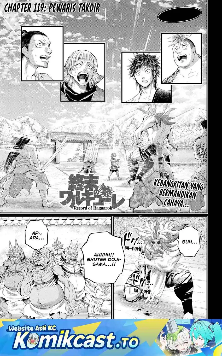 Manga Shuumatsu no Valkyrie Chapter 119 gambar 2