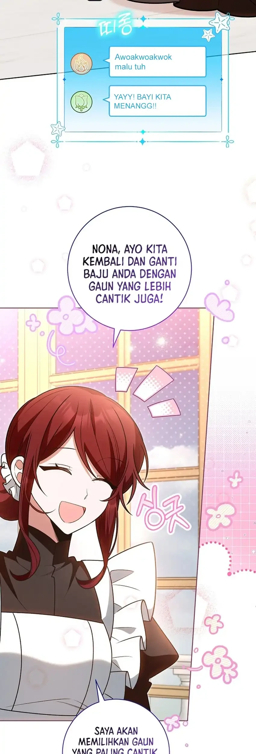Si Bungsu di Variety Show Pengasuhan Itu Sangat Menggemaskan Chapter 19 Gambar 46