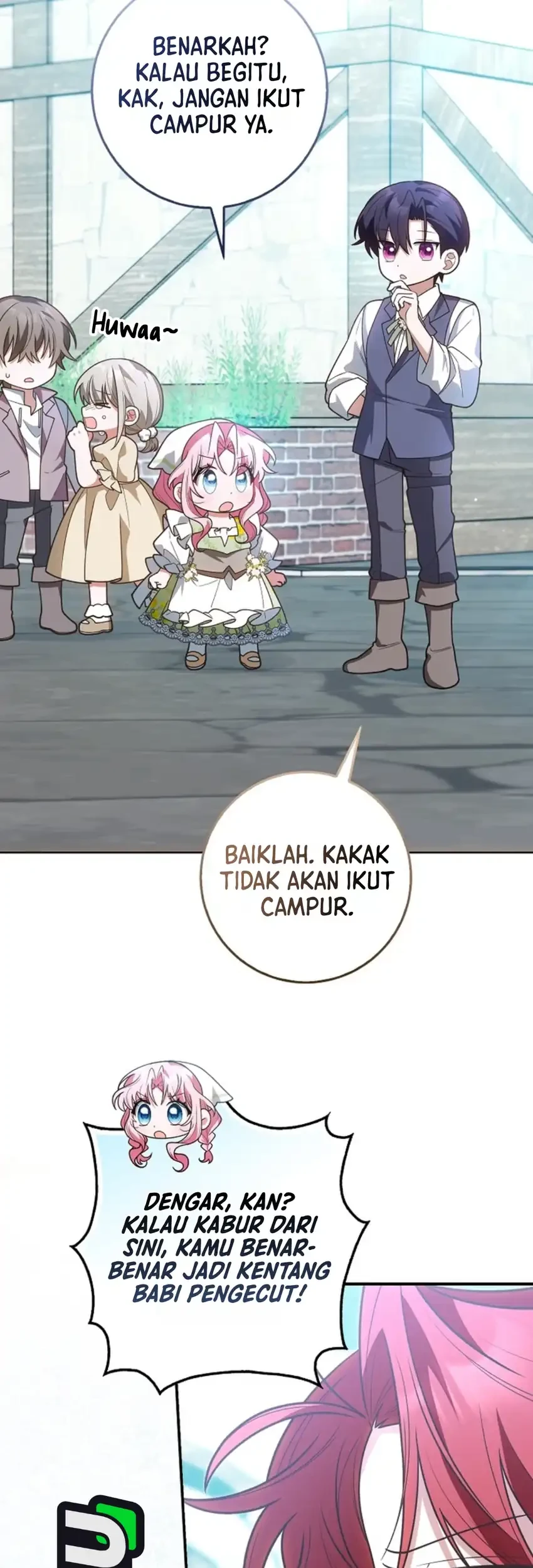 Si Bungsu di Variety Show Pengasuhan Itu Sangat Menggemaskan Chapter 33 halaman 33