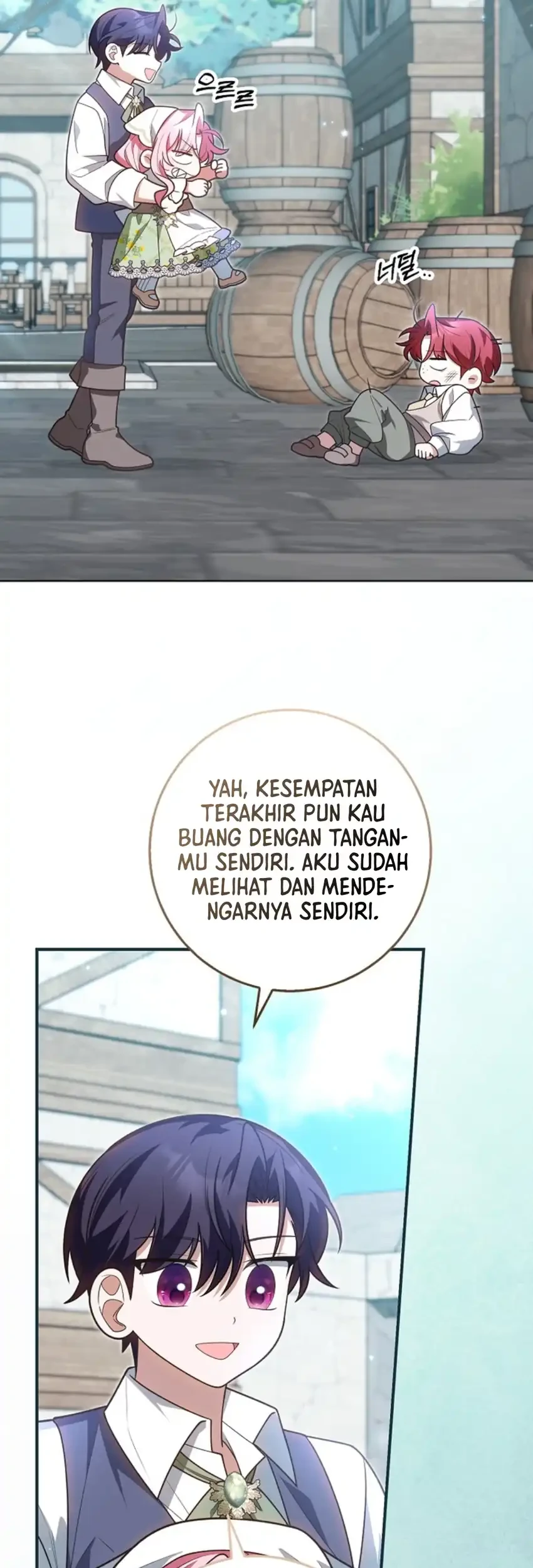 Si Bungsu di Variety Show Pengasuhan Itu Sangat Menggemaskan Chapter 33 halaman 56
