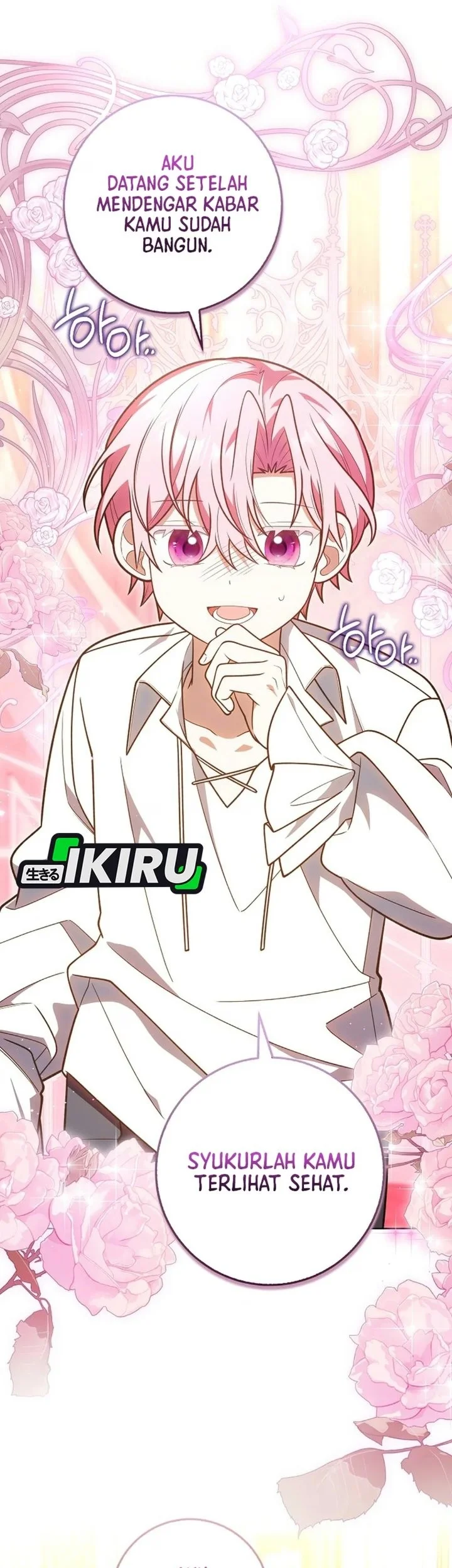 Si Bungsu di Variety Show Pengasuhan Itu Sangat Menggemaskan Chapter 38 Gambar 53