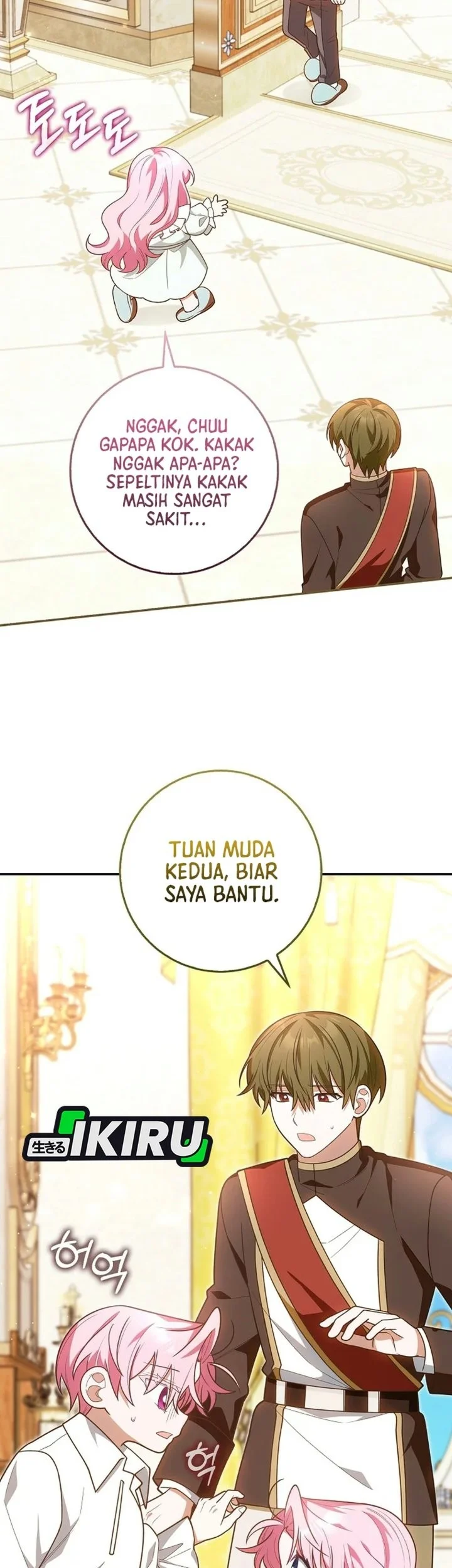 Si Bungsu di Variety Show Pengasuhan Itu Sangat Menggemaskan Chapter 38 Gambar 55