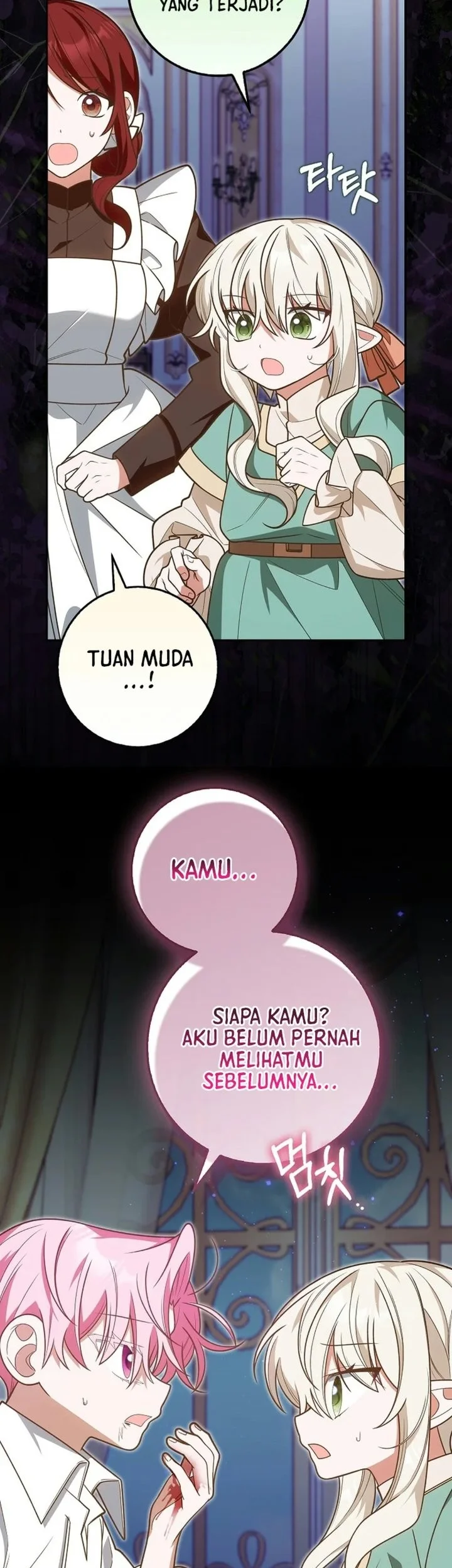 Si Bungsu di Variety Show Pengasuhan Itu Sangat Menggemaskan Chapter 38 Gambar 59