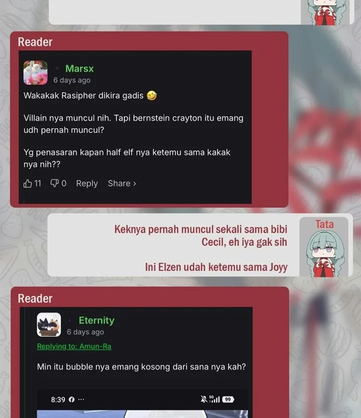 Si Bungsu di Variety Show Pengasuhan Itu Sangat Menggemaskan Chapter 38 Gambar 70