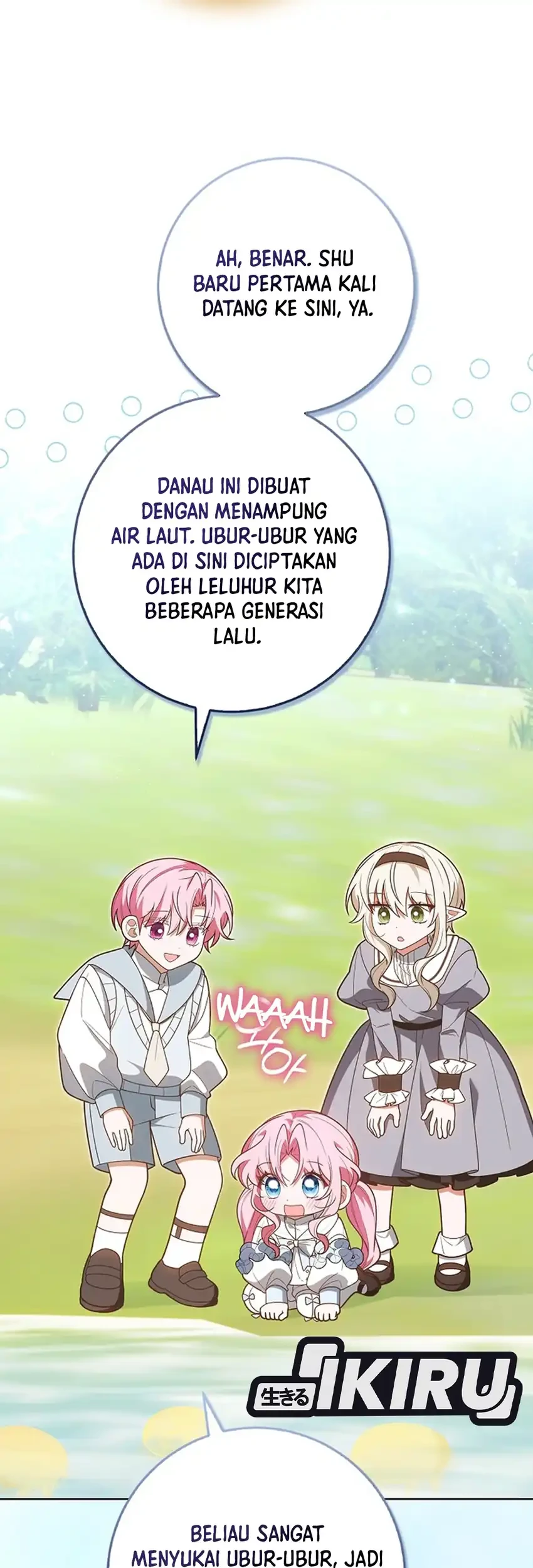 Si Bungsu di Variety Show Pengasuhan Itu Sangat Menggemaskan Chapter 41 Gambar 32