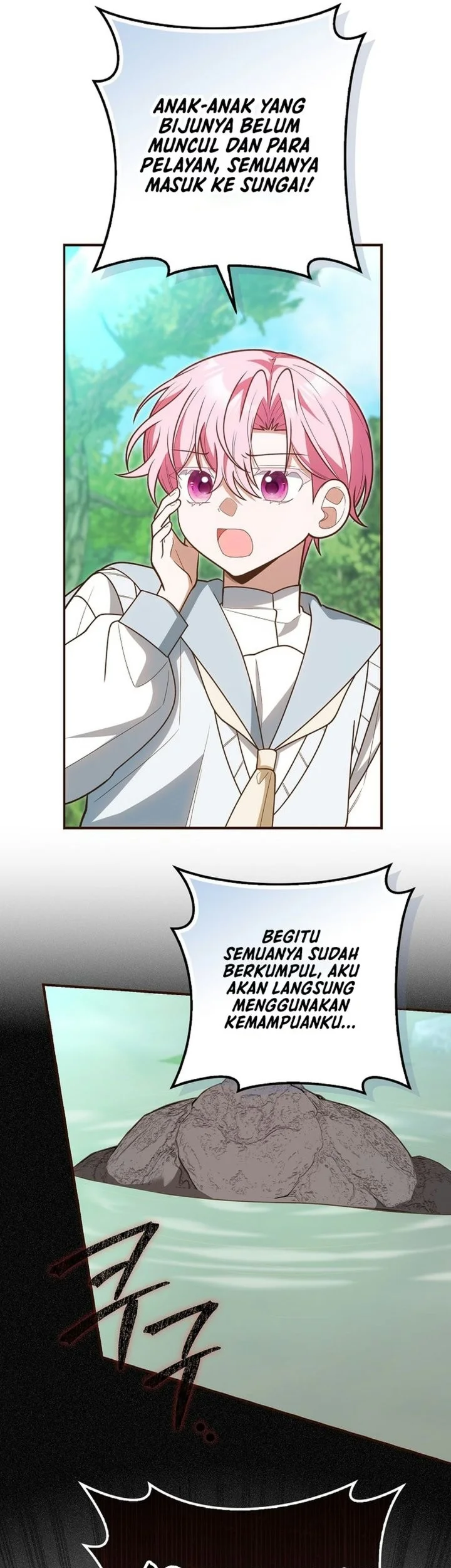 Si Bungsu di Variety Show Pengasuhan Itu Sangat Menggemaskan Chapter 42 Gambar 52
