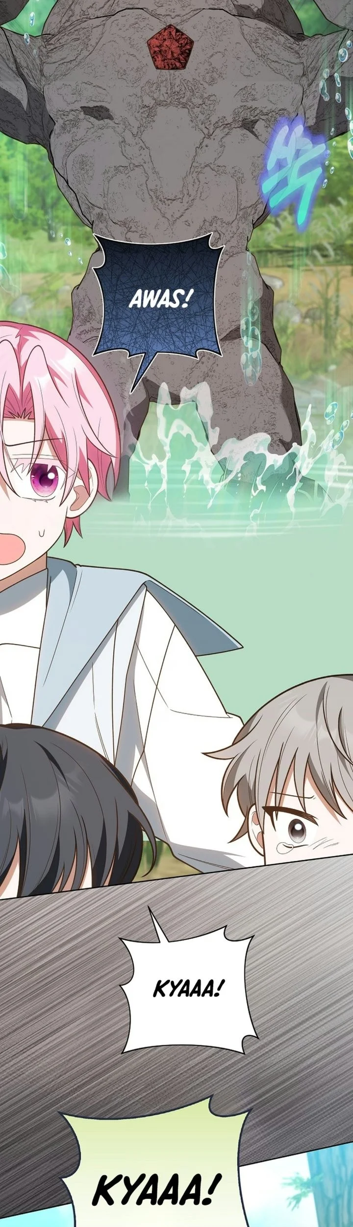 Si Bungsu di Variety Show Pengasuhan Itu Sangat Menggemaskan Chapter 42 Gambar 54