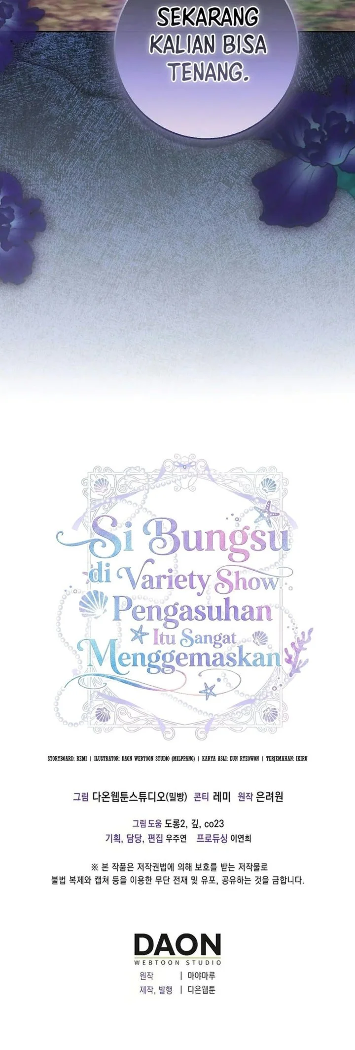 Si Bungsu di Variety Show Pengasuhan Itu Sangat Menggemaskan Chapter 43 Gambar 79