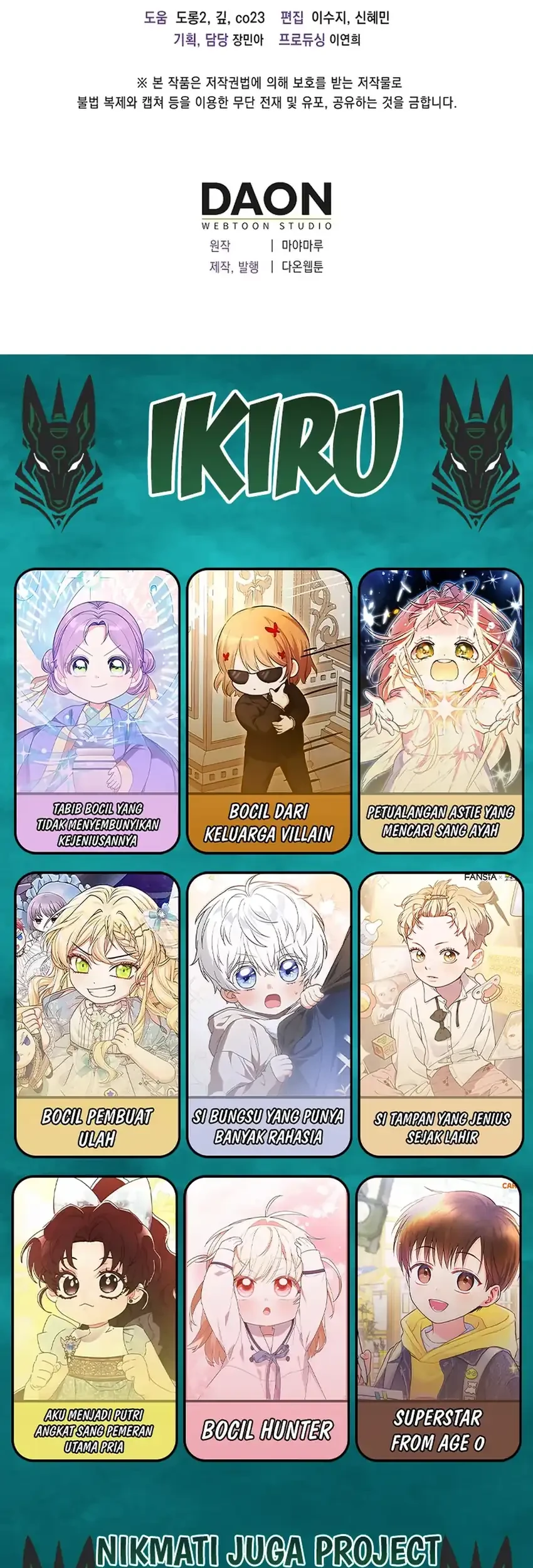 Si Bungsu di Variety Show Pengasuhan Itu Sangat Menggemaskan Chapter 5 Gambar 63