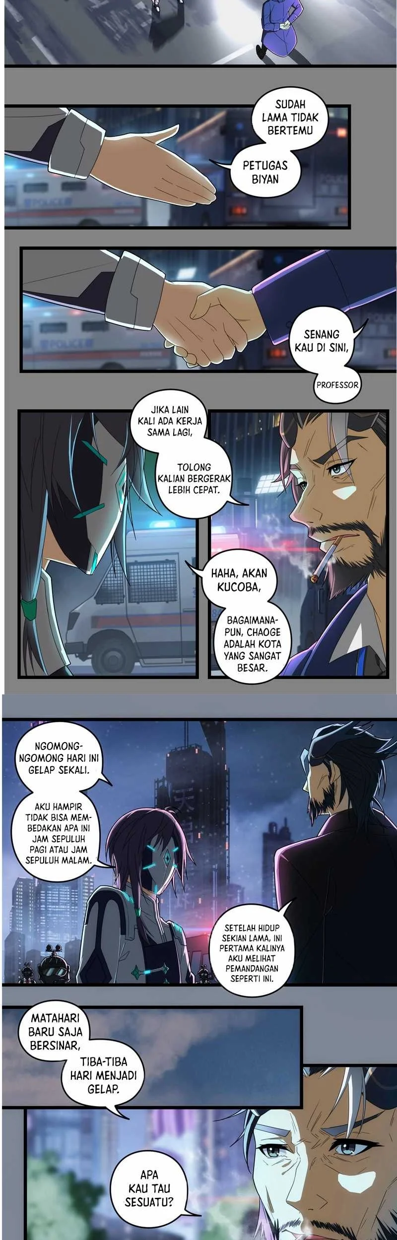 Sigma-Fields: The Return of God in Daybreak Chapter 13 Gambar 4