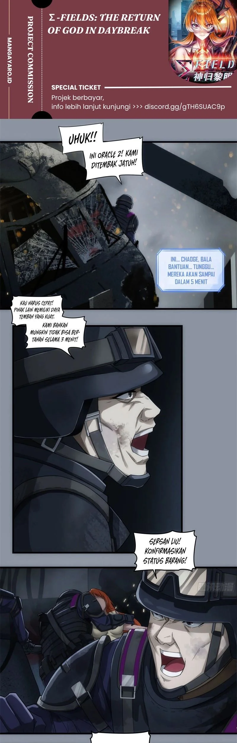Komik Sigma-Fields: The Return of God in Daybreak Chapter 3 gambar 1