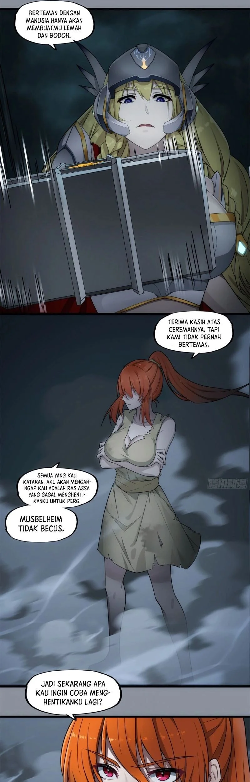 Sigma-Fields: The Return of God in Daybreak Chapter 3 Gambar 26