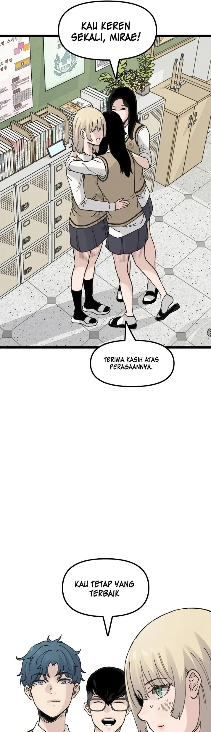 Silent Transfer Student Chapter 50 Gambar 35