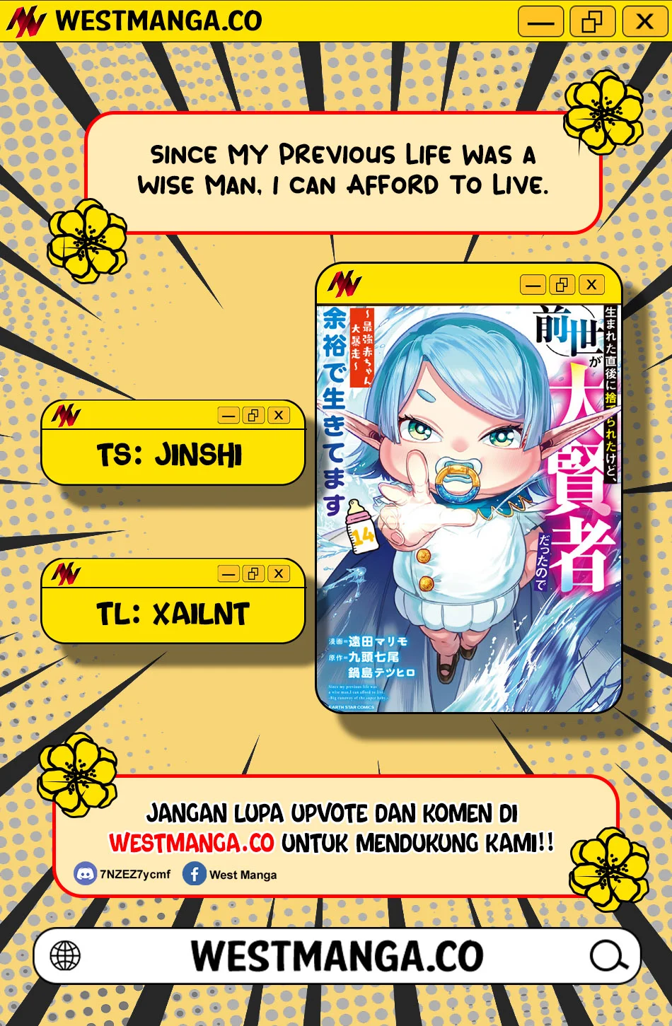 Manga Since My Previous Life Was A Wise Man I Can Afford To Live Chapter 74 gambar 2