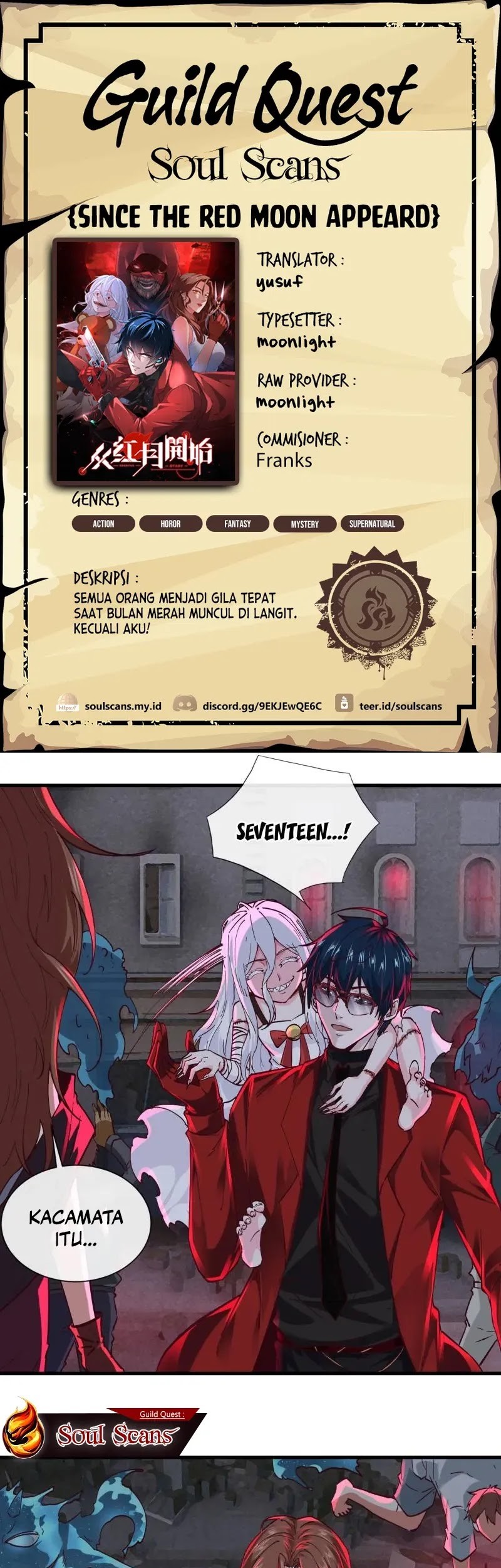 Baca Komik Since The Red Moon Appeared Chapter 105 Gambar 1