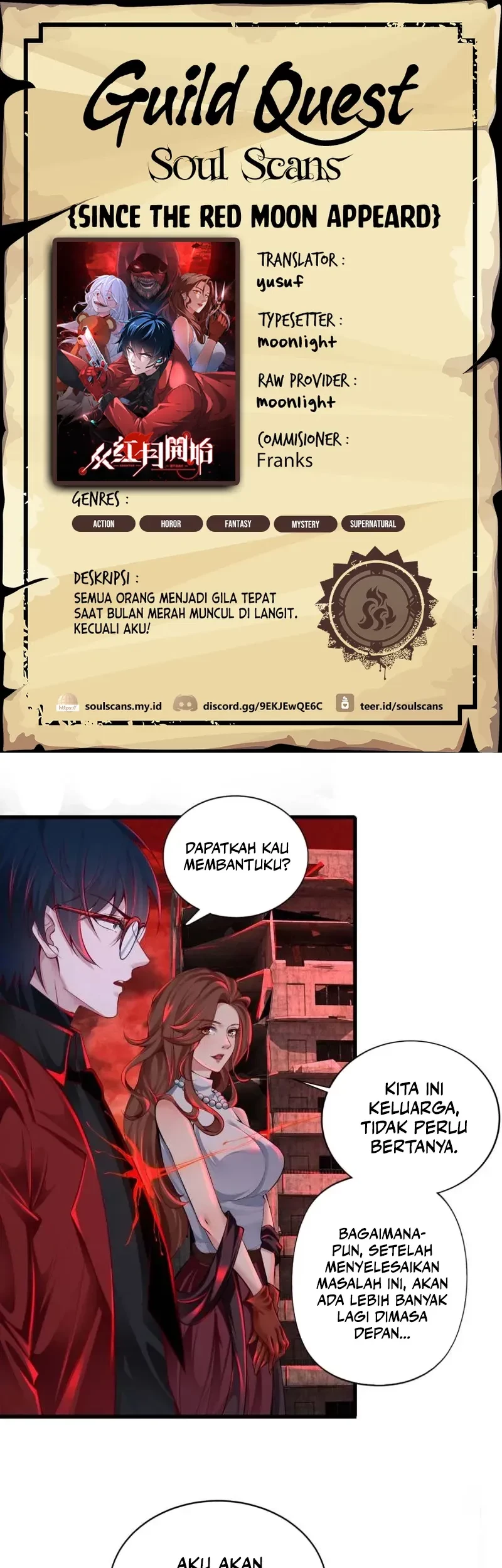 Baca Komik Since The Red Moon Appeared Chapter 106 Gambar 1